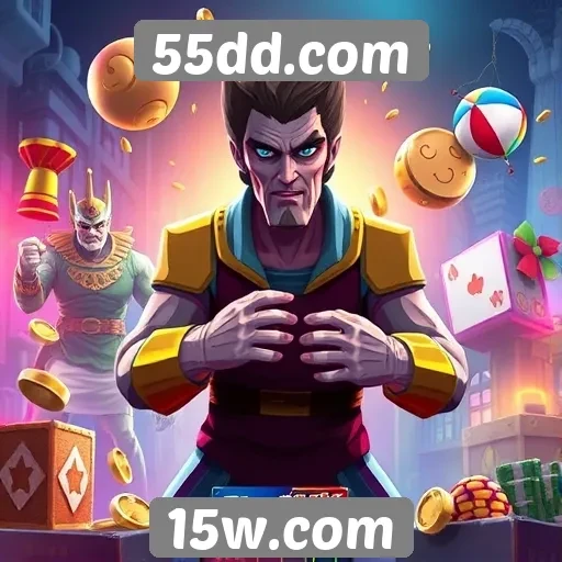 Análise de jogos populares no 55dd.com